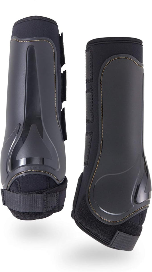 Kavallerie Classic Tendon Boots, Impact-Absorbing Material, Breathable & Evenly Distribute Pressure, Protect Tendon and Ligaments, Anti-Slip, Anti- Sore and Moisture Repellant Show Jumping Boots