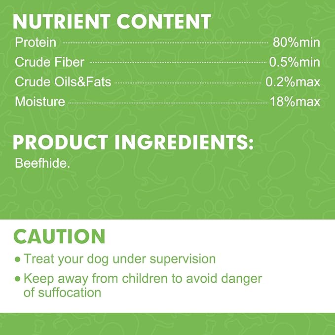 MON2SUN Dog Rawhide Rolls Twist Sticks 6.5 Inch Natural Flavor Rawhide Chews 18 Count for Puppy and Small Dogs