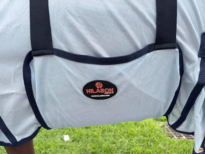 HILASON Horse Fly Sheet - Summer Spring UV Protection Mesh Bug Mosquito FlySheet for Horses | Fly-Sheet