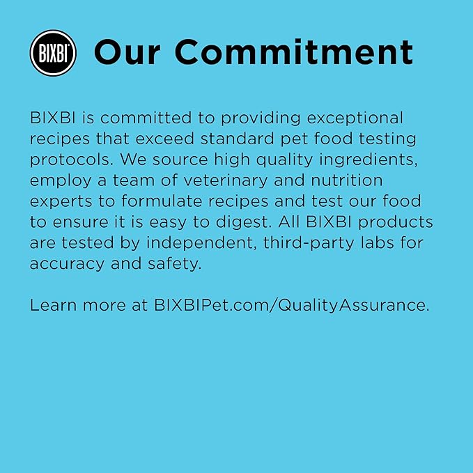 BIXBI Liberty Grain Free Dry Dog Food, Beef, 22 lbs - Fresh Meat, No Meat Meal, No Fillers - Gently Steamed & Cooked - No Soy, Corn, Rice or Wheat for Easy Digestion - USA Made