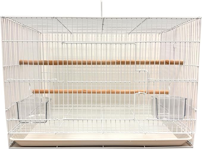 Lot of Ten Aviary Breeding Breeder Lovebird Finch Parakeet Finch Flight Cage 20"x14"x14"H