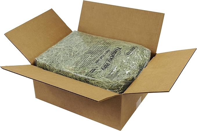 Kaytee First Cut Timothy Hay, High Fiber, Grown Specifically for Small Animals, Rabbits, Guinea Pigs, Chinchillas, 6.5 Pounds
