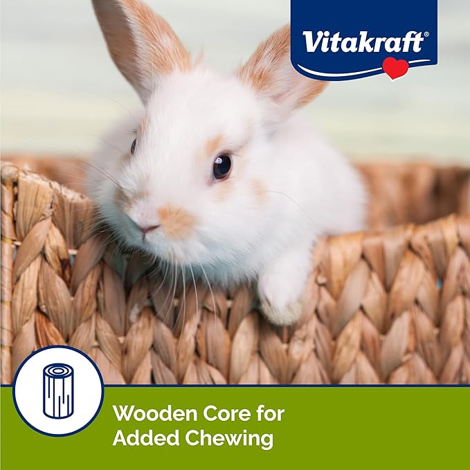 Vitakraft Rabbit Treat Stick - Apricot And Cherry - 3.5Oz