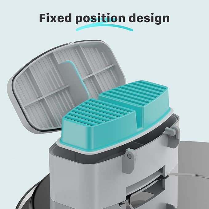 Cat Water Fountain Filters : BEMOONY Pet Water Fountain Replacement Filter - 24 Packs of Cat Fountain Filters (12 Carbon Filters + 12 Sponges) - Multiple Filtration Please Replace it Every 2-3 Weeks