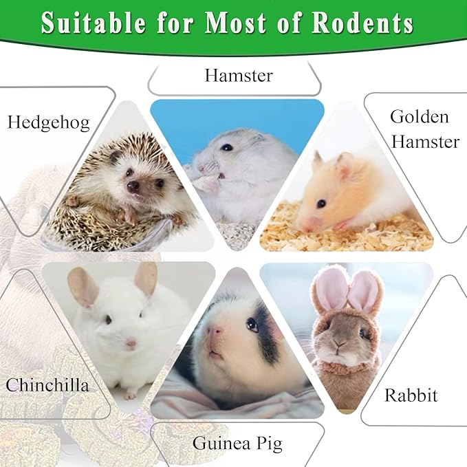 Rabbit Chew Toys for Teeth, 18PCS Natural Timothy Hay Chew Toy, Improve Dental Health for Bunny/Chinchilla/Guinea Pig/Hamsters/Holland Lop, Small Rodent Pet Molar Teeth Treats Toys