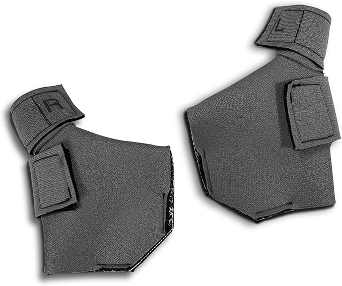 Duck Shoes for Injured Feet – Protective Neoprene Footwear for Ducks, Protective Shoes for Birds with Injured feet, Bumblefoot Relief - Large, 4.5” Max. Inside Width - Gray