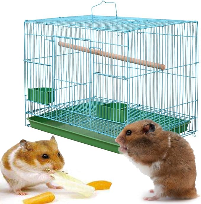 Small Bird Cage,for Small Birds and Canaries,Portable Bird Carrier,Equipped Feeders,Portable Birds Carrier,for Parakeets