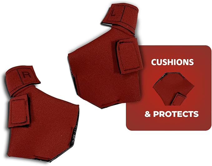 Duck Shoes for Injured Feet – Protective Neoprene Footwear for Ducks, Protective Shoes for Birds with Injured feet, Bumblefoot Relief - Large, 4.5” Max. Inside Width - Red