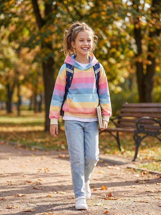 WELAKEN Sweatshirts for Girls Toddler & Kids II Little Girl's Pullover Tops Sweaters & Hoodies