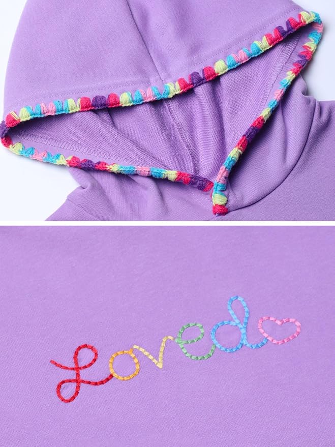 WELAKEN Sweatshirts for Girls Toddler & Kids II Little Girl's Pullover Tops Sweaters & Hoodies