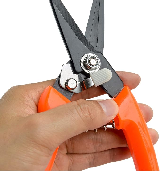 Goat Hoof Trimmers Sheep Hoof Trimming Shears Nail Clippers Carbon Steel Shrub Trimmer Floral Shears Gardening Scissors 8 inch Long
