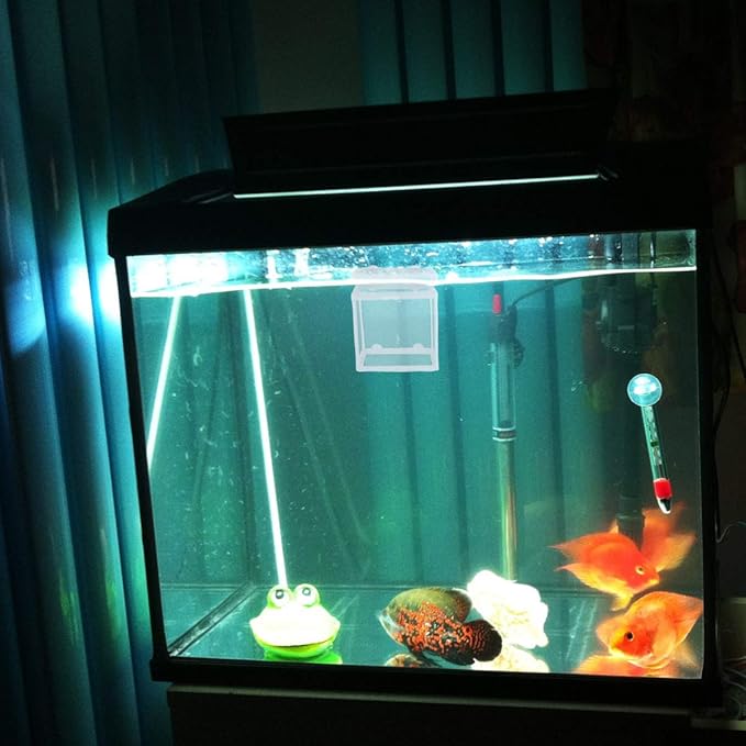 Fish Box, Aquarium Box Nylon Mesh Fish Fry Hatchery Box Floating Separation Net