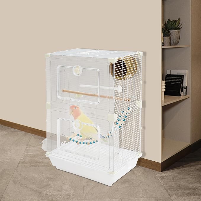 Bird Cage for Small Medium Birds Budgies Standing Flight Bird House