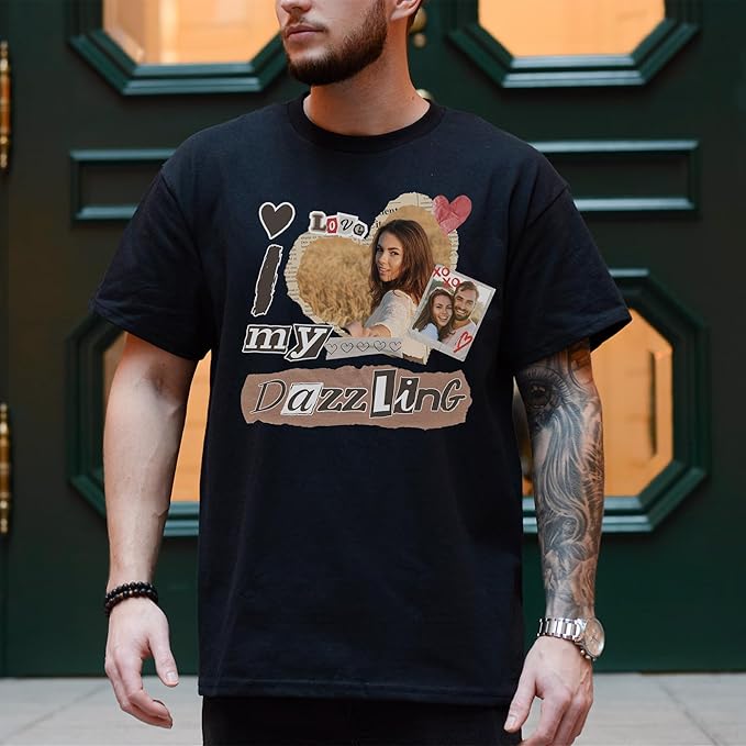 Custom Bootleg Rapper Graphic Tees Shirt – Retro 90s Vintage Style, Personalized Gift for Girlfriend, Birthday, Valentine