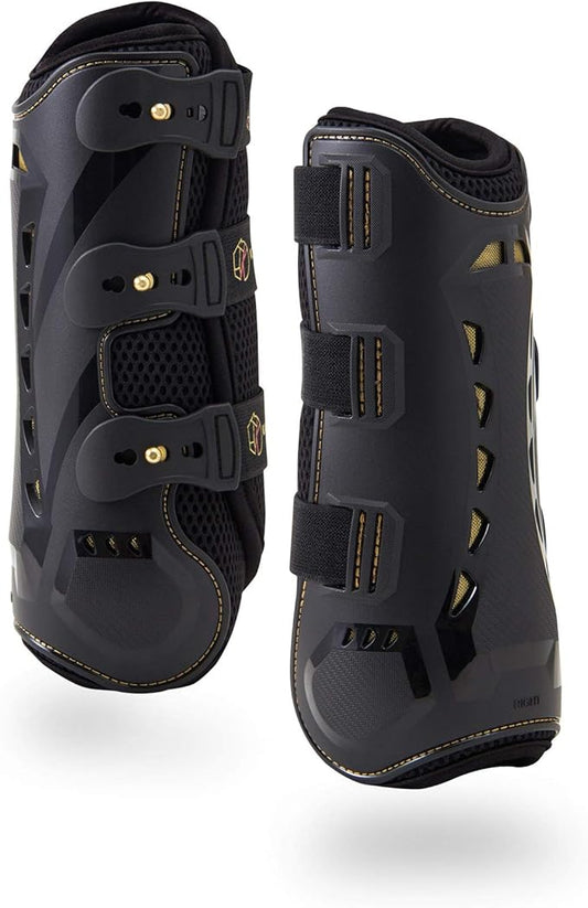 Kavallerie Classic Tendon Boots, Impact-Absorbing Material, Breathable & Evenly Distribute Pressure, Protect Tendon and Ligaments, Anti-Slip, Anti- Sore and Moisture Repellant Show Jumping Boots