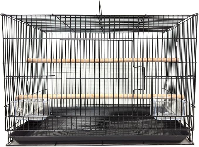 Lot of Ten Aviary Breeding Breeder Lovebird Finch Parakeet Finch Flight Cage with Side Nesting Box Doors 20"x14"x14"H