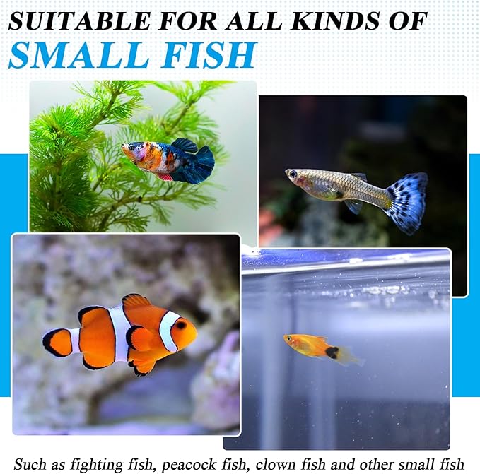 Floating Fish Breeder Box for Aquarium Divider, Transparent Fish Isolation Breeding Box with Suction Cups, Shrimp Tank Hatchery Fry Incubator for Clownfish Betta Guppy Acclimation