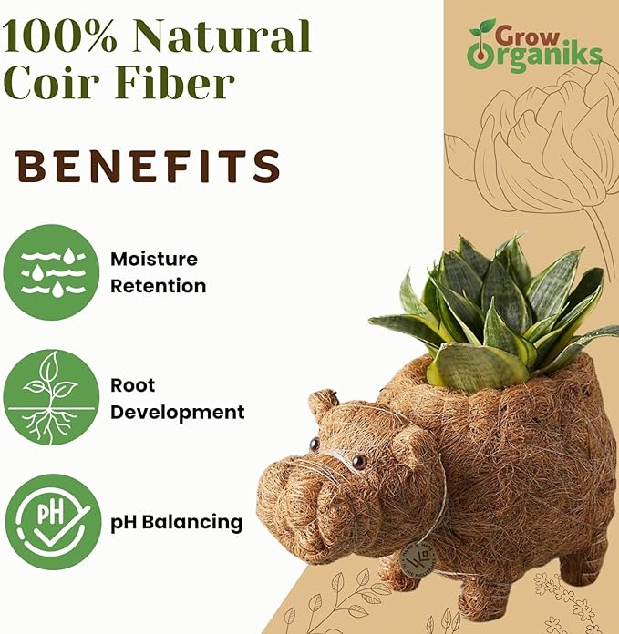 Coconut Fibre Animal Bedding, Bird Nesting Material (200 GMS), Chicken Nesting Pads, Hamster Bedding, Coco Husk for Plants, Eco Earth Coconut Fiber Substrate, Bird Nest for Cage