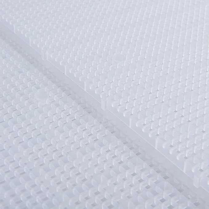 ALEGI Aquarium Grid Isolate Board Divider Fish Tank Bottom Black Filter Tray Plastic Crate (8pcs)