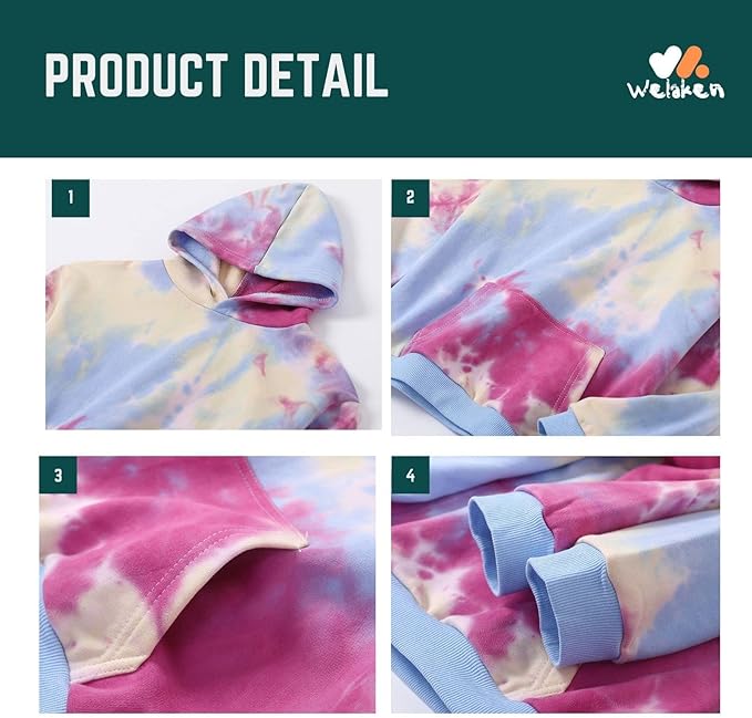 WELAKEN Sweatshirts for Girls Toddler & Kids II Little Girl's Pullover Tops Sweaters & Hoodies
