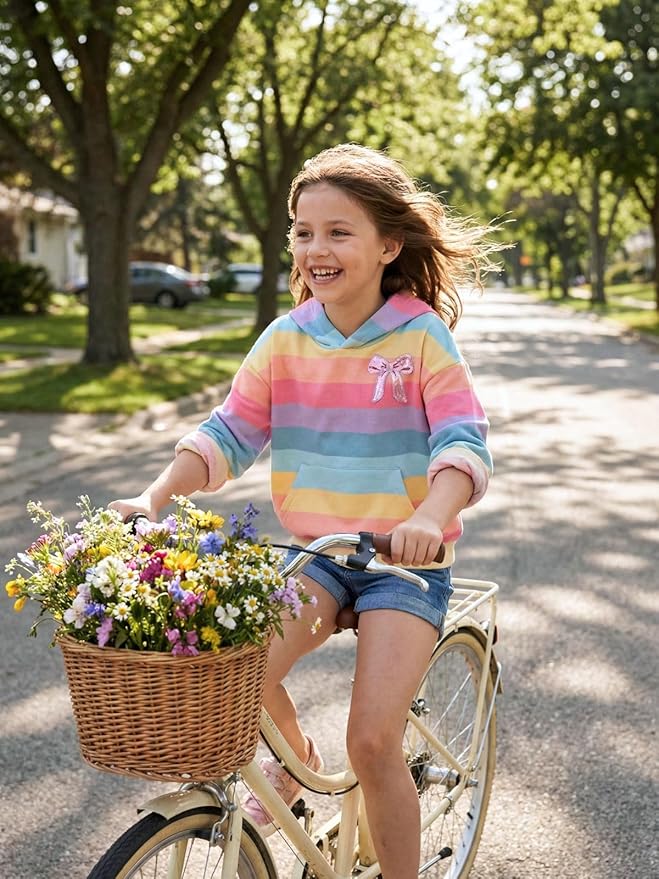 WELAKEN Sweatshirts for Girls Toddler & Kids II Little Girl's Pullover Tops Sweaters & Hoodies