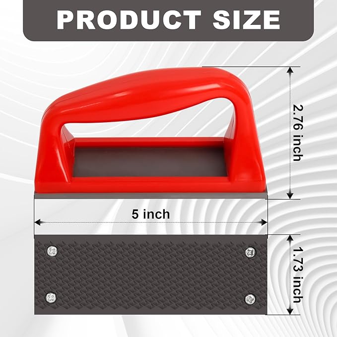 Wadoy Mini Hoof Rasp for Horses, Farrier Rasp for Goat Feet Hooves, Portable Hoof Trimming Tool, Ergonomic Grip to Removes Excess Hoof for Foals, Goats, Ponies & Donkeys Other Animals