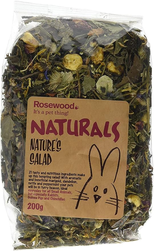 Rosewood Boredom Breaker Natural Treats Natures Salad 200g (Pack of 2)
