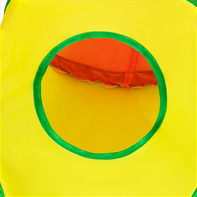 Tempcore 3-Way Collapsible Cat Tunnel Tube Toys with Peek Hole & Ball for Indoor Cats, Kittens & Puppies