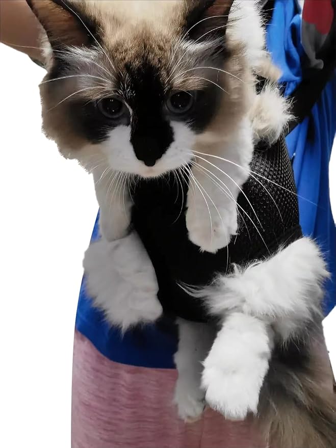 Pet Carrier Backpack - Adjustable Pet Front Cat Dog Carrier Backpack Travel Bag,Legs Out,Easy-Fit for Traveling Hiking Camping for Small Medium Dogs Cats Puppies. (Apricot, Small)