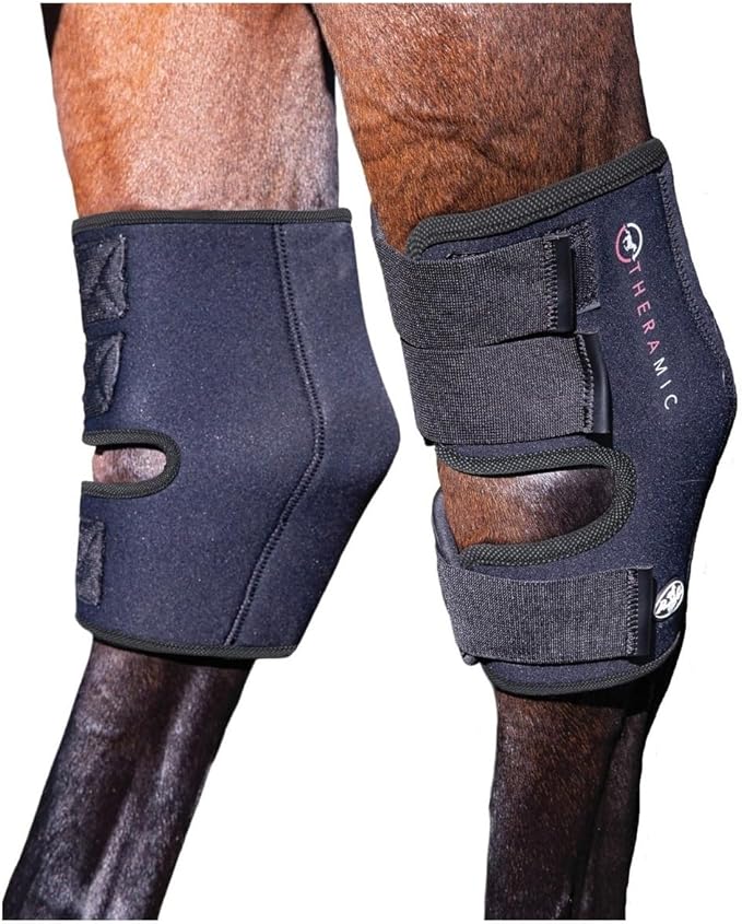 Professional's Choice Theramic Hock Boots | May Help to Increase Blood Circulation, Reduce Inflammation and Ease Pain |Sold in Pairs | Small, Medium, Large