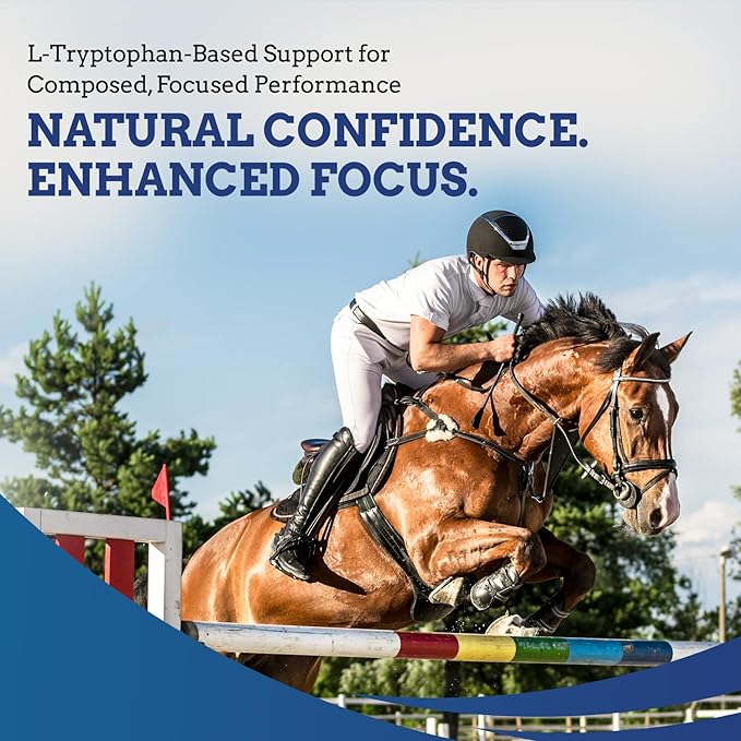 TryChill™ – L-Tryptophan-Based Support for Horses – Promotes a Composed Demeanor Without Sedation – Enhances Focus, Confidence & Performance – 100% Natural & Competition Safe
