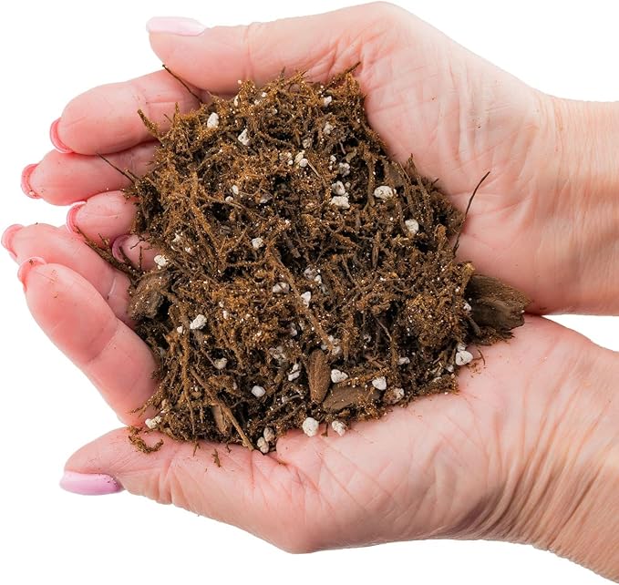 Premium Gardenera House Plant Potting Mix - 20 Quart - Fern + New Zealand Bark + Perlite | Great for Pothos, Spider Plants, Montsera, Philodendron, English Ivy (4 Bags of 5 Quart)