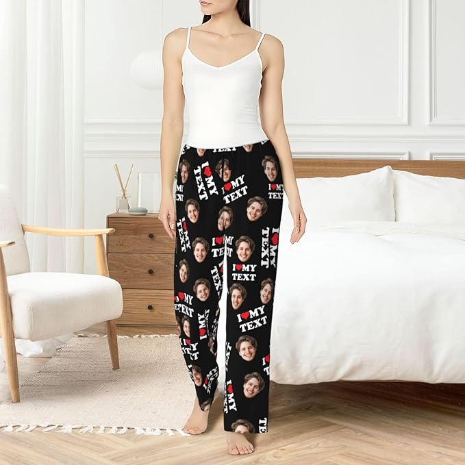 Personalized Pajama Pants For Men Women Custom Pajama Pants With Face Custom Face Pajamas Funny Customized Gifts