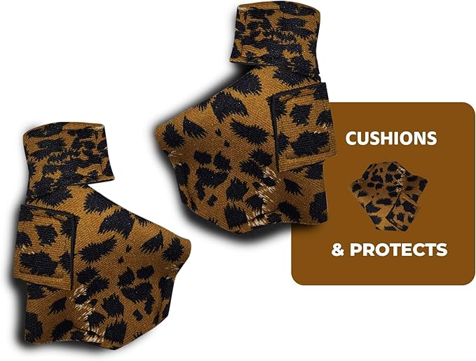 Duck Shoes for Injured Feet – Protective Neoprene Footwear for Ducks, Protective Shoes for Birds with Injured feet, Bumblefoot Relief - XL, 5.75” Max. Inside Width - Leopard