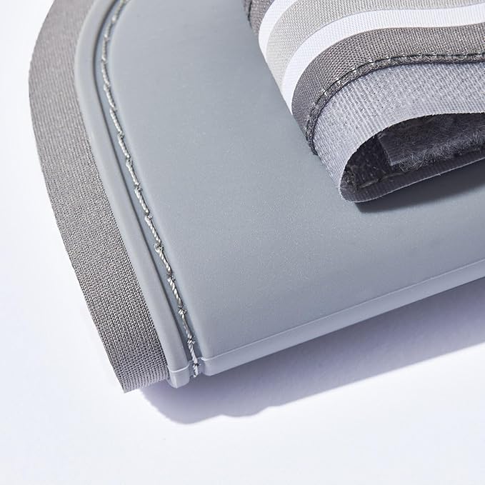 HORZE Adepto Open Front Tendon Boots | Durable Shell with Neoprene Lining - Steel Grey - Pony