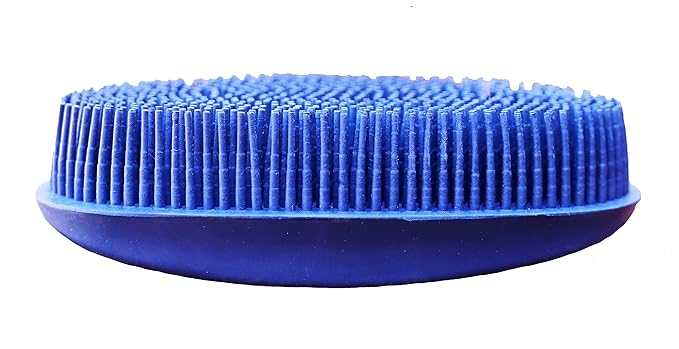 Grewal Equestrian Oval Face Grooming & Bathing Curry Brush for Horses, Dogs, Cats, & Other Pets - Very Soft Bristles (Navy Blue)