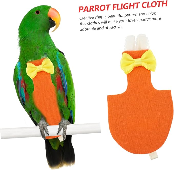 BESPORTBLE Flight Birds Diaper Parrot Suit Fabric Bird Clothes Cockatiel Diaper Liner Comfortable Outdoor Use