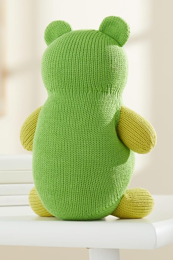 Fair Trade Organic Stuffed Animal - Flop The Frog