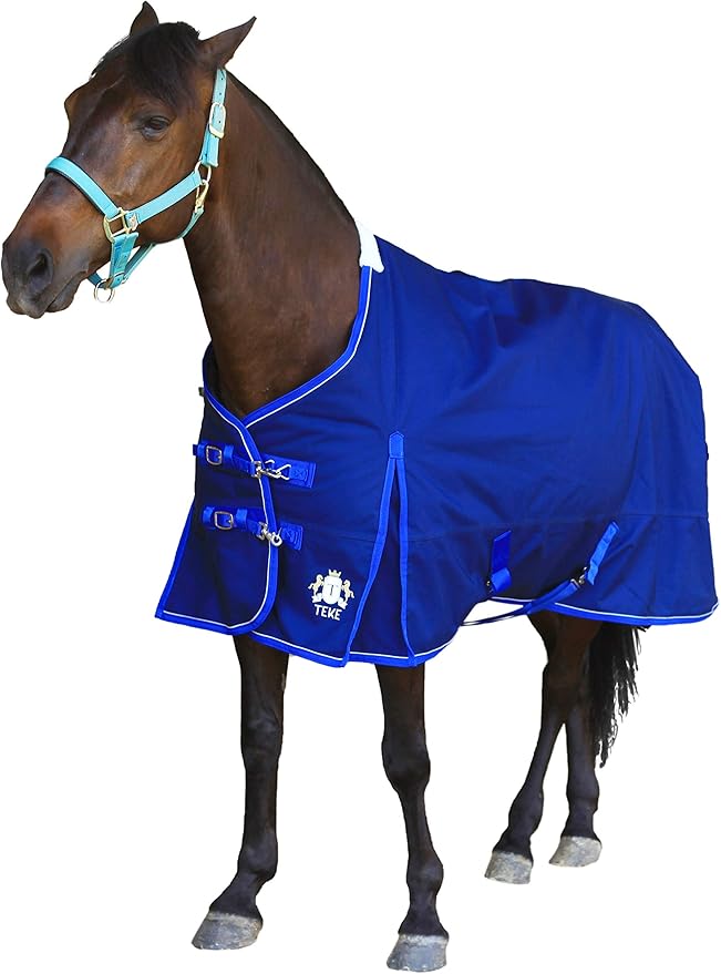 T TEKE Ultimate Turnout Sheet for Horses, 1050D Ballistic Nylon Outer, No Filling