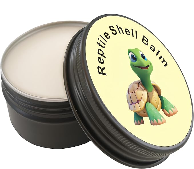 Tortoise Shell Conditioner Cream Turtle Shell Care Balm – Hydration Formula for Land Tortoises, Supports Dry Shell Health and Shine, 2 oz