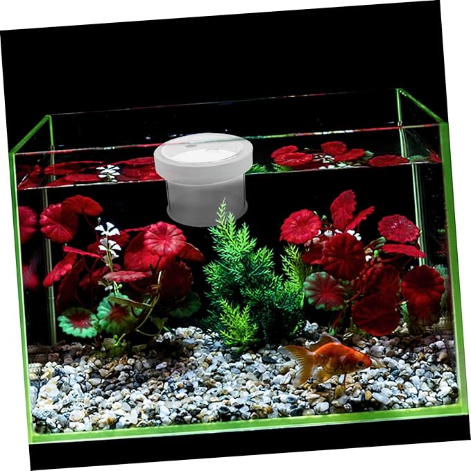 Fish Tank Breeder Box Removable Cover Floating Isolation Tank for Fry and Young Fish Lightweight Acrylic Aquarium Hatching Incubator for