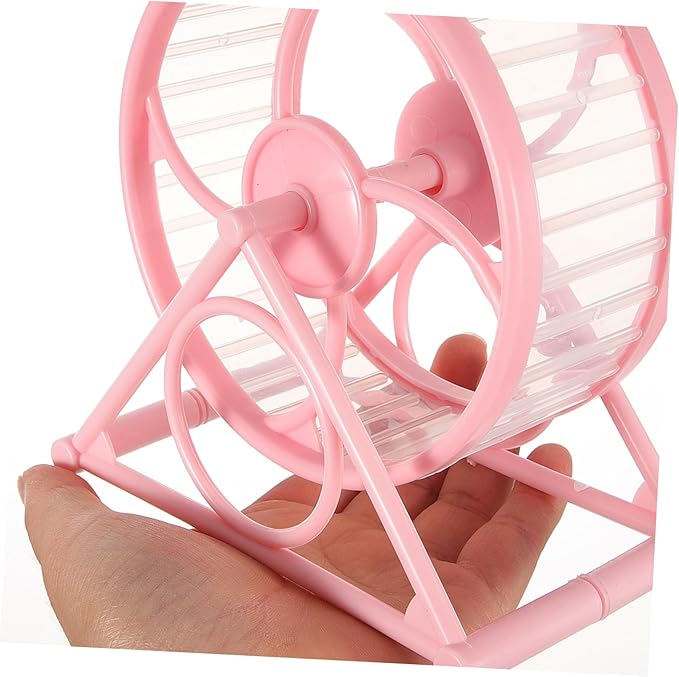 Milisten Silent Hamster Running Wheel Quiet Exercise Treadmill for Pets for Hamsters Guinea Pigs and Chinchillas Enhance Activity Reduce Boredom