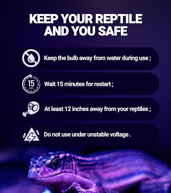 REPTI ZOO 2Pack Reptile Heat Lamp 100W Reptile Night Heat Bulb Night Heat Lamp Without UVA for Turtle Bearded Dragon Gecko Lizard and Snake E26/E27 Purple