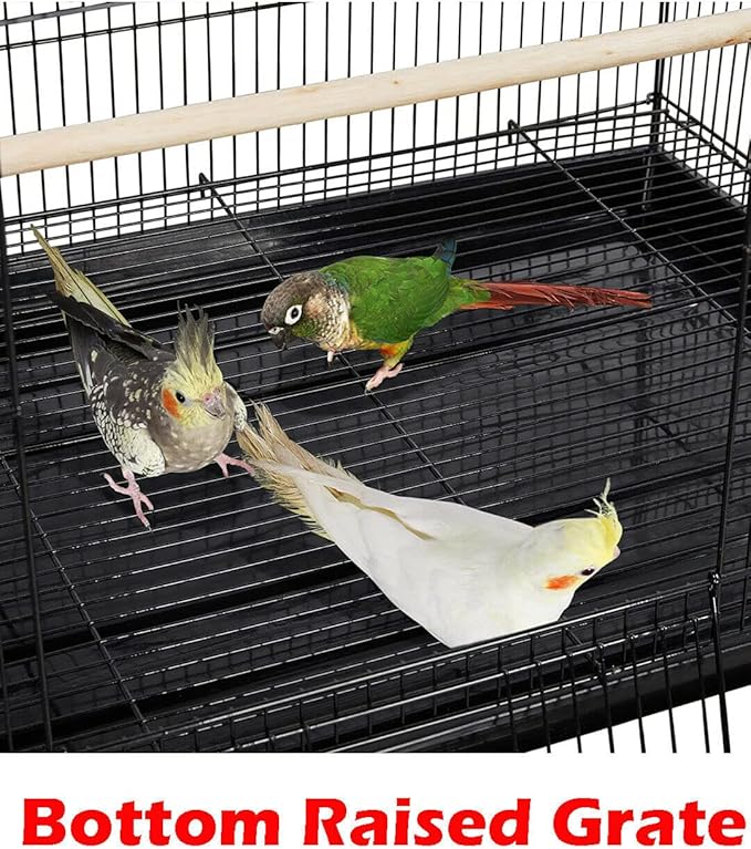 Lot of Ten Aviary Breeding Breeder Lovebird Finch Parakeet Finch Flight Cage with Side Nesting Box Doors 20"x14"x14"H
