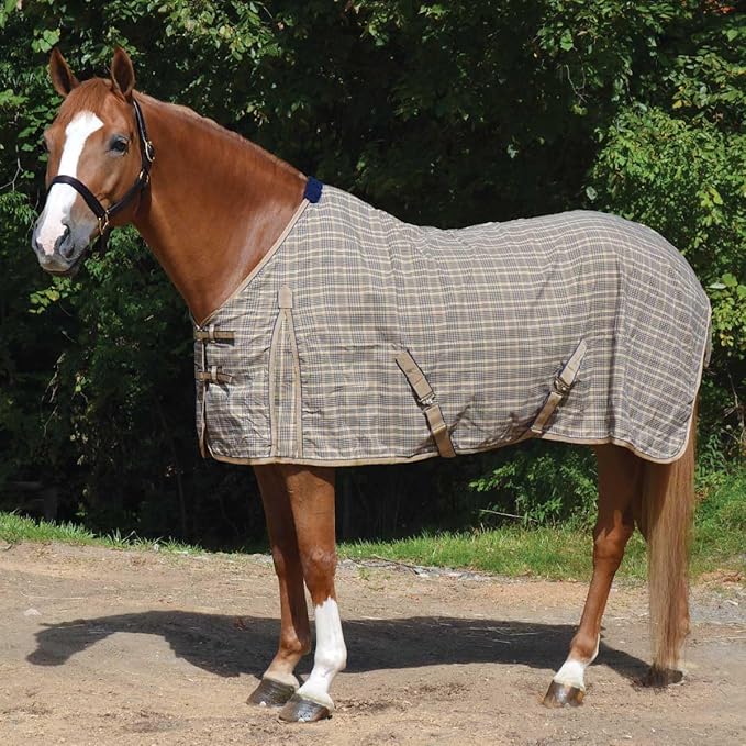 Country Pride Classic Traditional Plaid Stable Sheet (80)