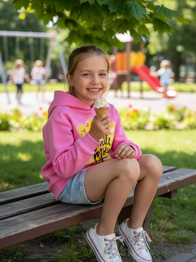 WELAKEN Sweatshirts for Girls Toddler & Kids II Little Girl's Pullover Tops Sweaters & Hoodies