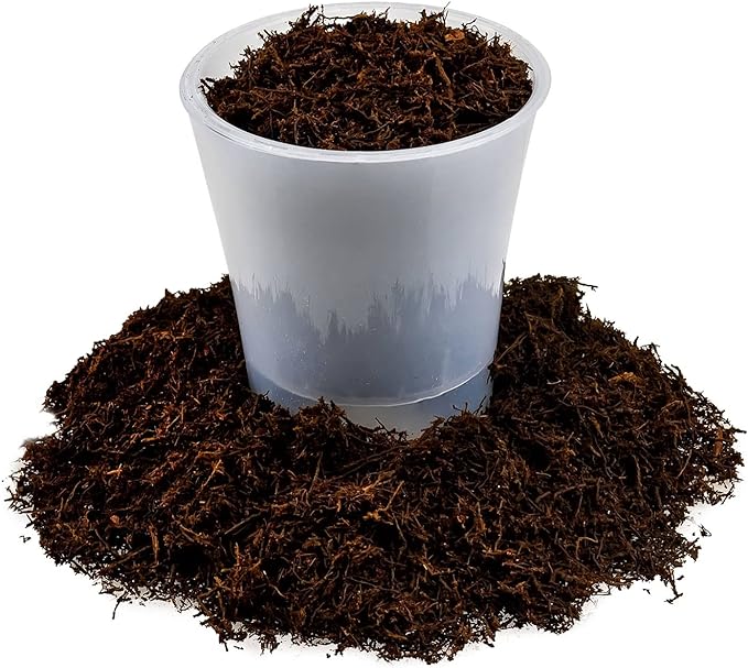 Premium New Zealand Tree Fern by GARDENERA - Orchid and Epiphytal Plants Growing Medium and Reptile Substrate - 3 Quart Bag