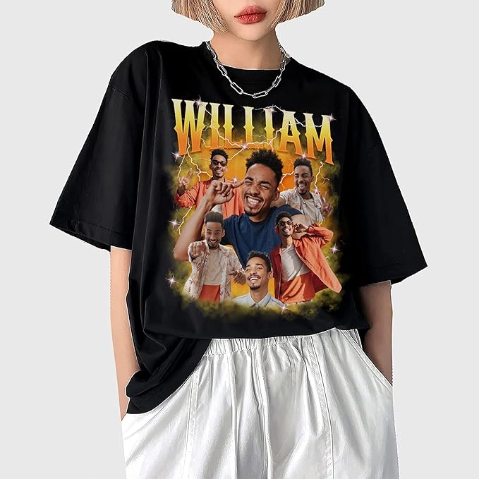 Custom Bootleg Rapper Graphic Tees Shirt – Retro 90s Vintage Style, Personalized Gift for Girlfriend, Birthday, Valentine