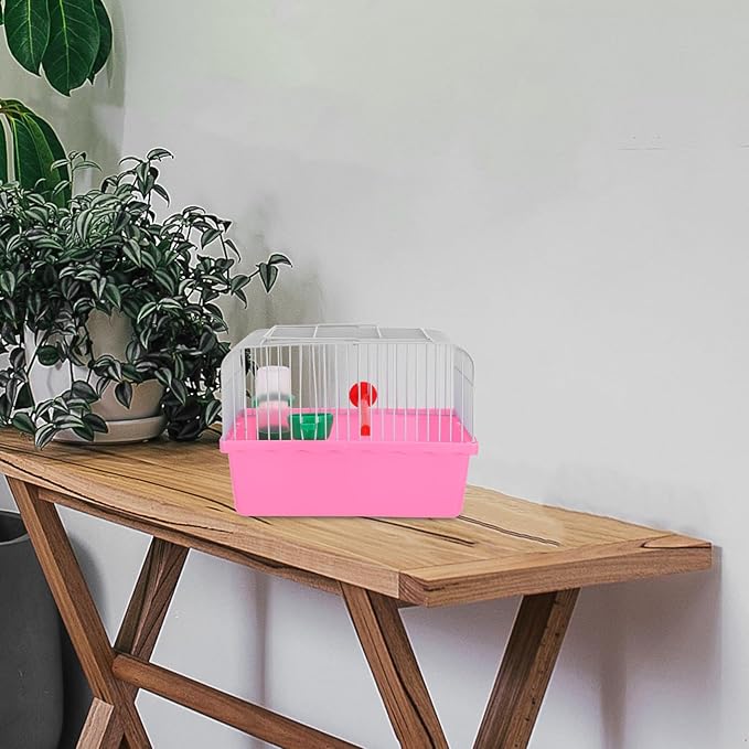 Kisangel Portable Bird Cage for Pets Spacious Travel Carrier Perch Food Box and Water Bottle for Lovebirds and Parrots for Outdoor Adventures