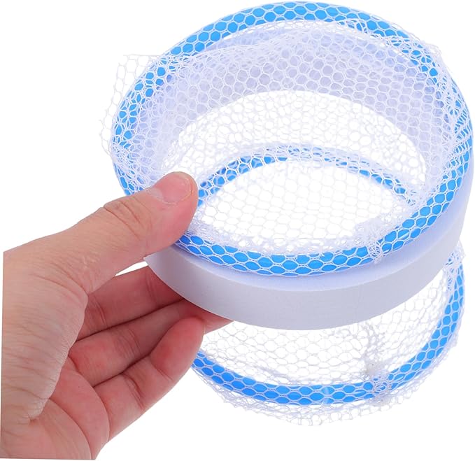 SUPVOX 2pcs Nylon Mesh Isolation Tank for Guppy Fry Transparent Hatching Net for Aquarium Use for Fish Breeding and Easy Monitoring